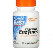 Doctor’s Best, Digestive Enzymes, 90 Veggie Caps