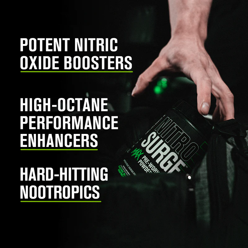 JACKED FACTORY NITRO SURGE MAX PRE-WORKOUT 40 SERVINGS - Image 4